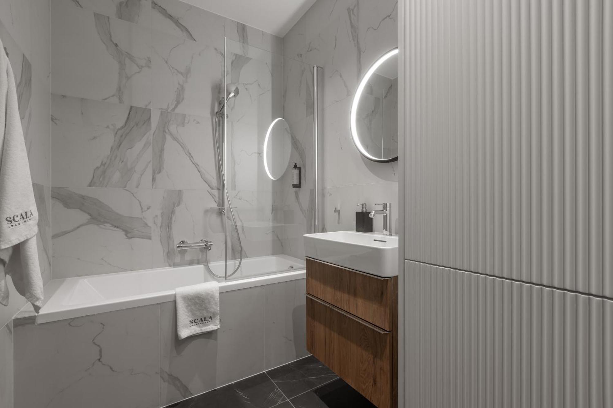 Scala Apartamenty By Moderna Profit- Lakowa 60K Z Parkingiem Danzica Esterno foto